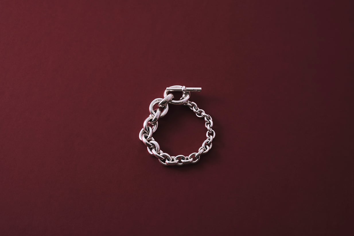 LAVER NO.1 MIX CABLE CHAIN T BAR BRACELET | LAVER/ラバー 公式