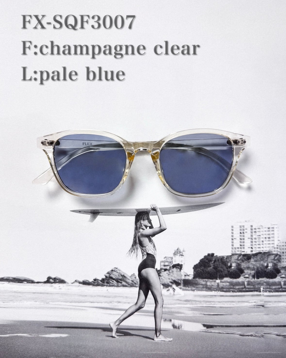 7colors】square frame 3 sunglasses | FLEX公式ショップ / サングラス