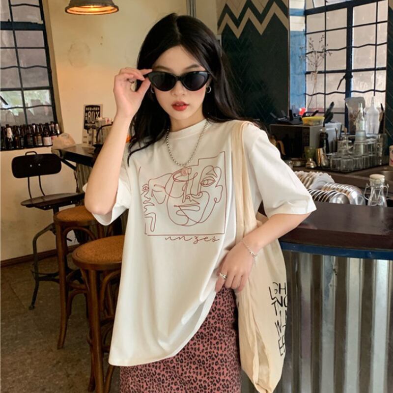 サマールーズTシャツ シャツ トップス 夏物 YY-ファッション17345899115