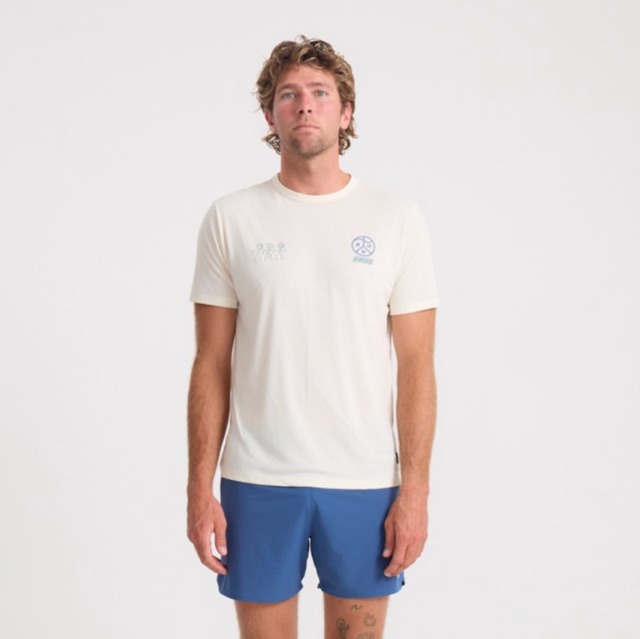 RUN AMOK(ランアモック) MATHIS ACTIVE SS COLOR: UNBLEACHED