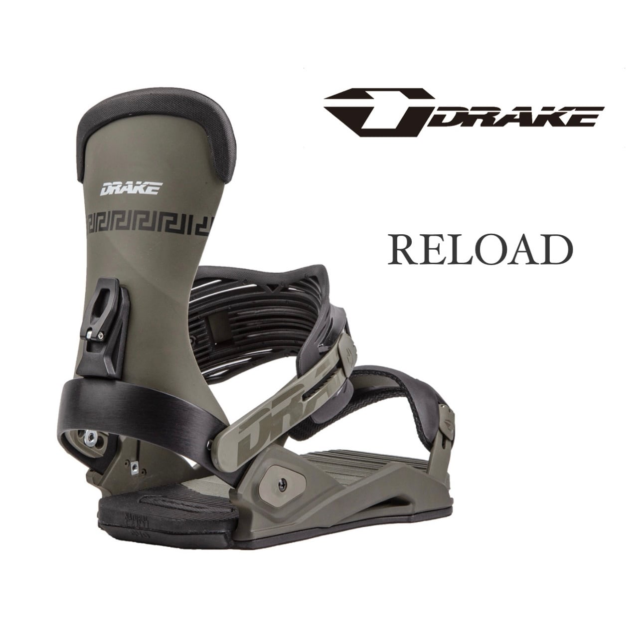 23-24モデル. DRAKE .『 RELOAD 』 . Green Forest Black . ドレイク 