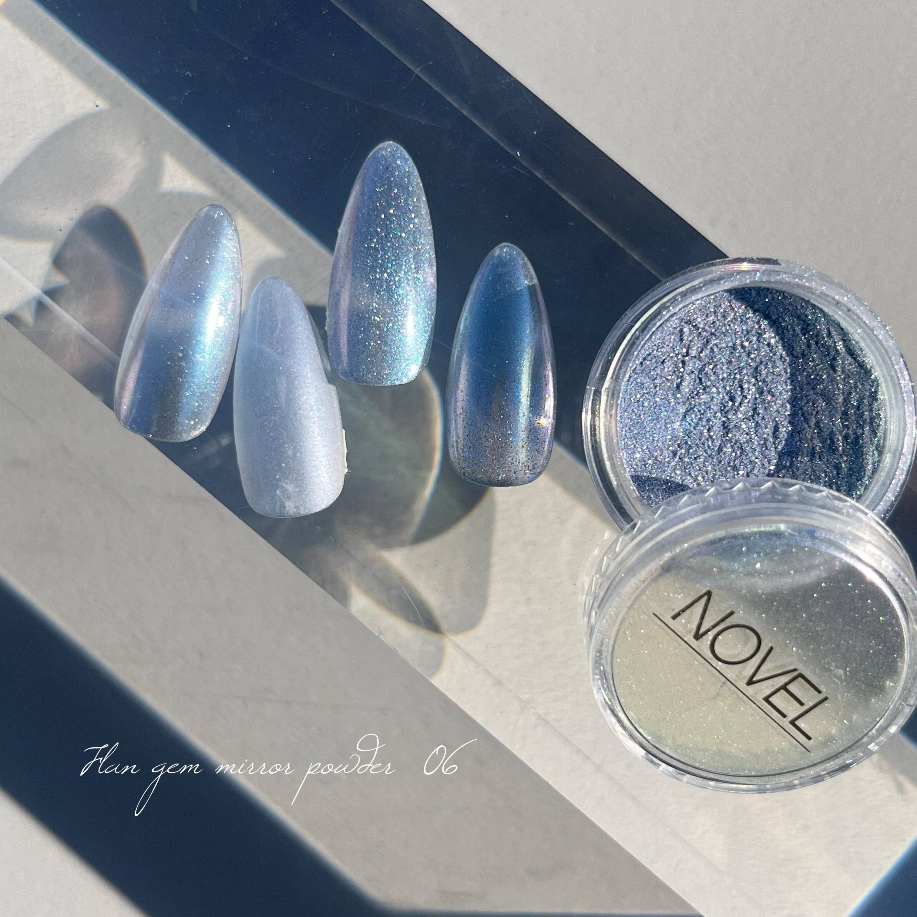 SET093 Flan gem mirror powder 6色SET | atelier NOVEL