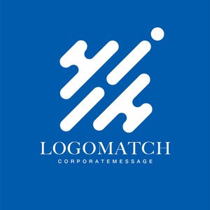 融合するHのロゴ