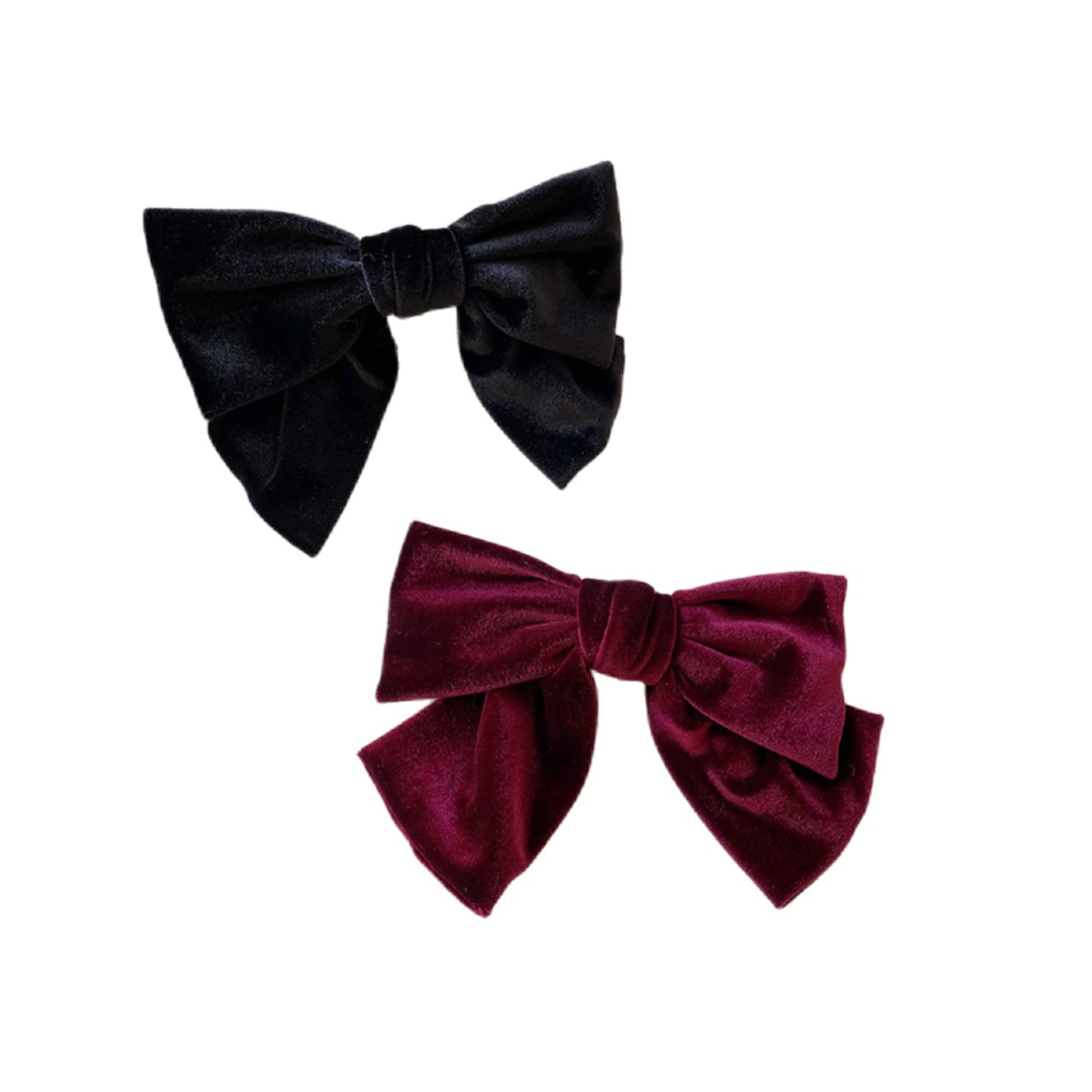 ベロアリボンバレッタ LK592