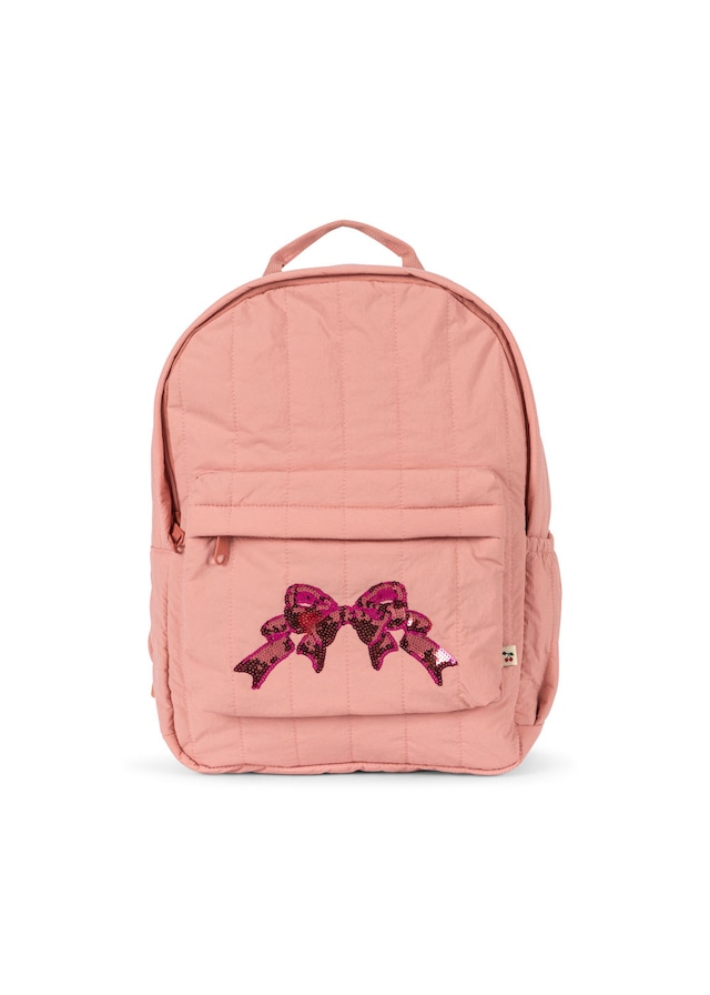 【LAST2】JUNO QUILTED SEQUIN BACKPACK MIDI ROSETTE【Konges Sloejd  コンゲススロイド】リュック　入園準備