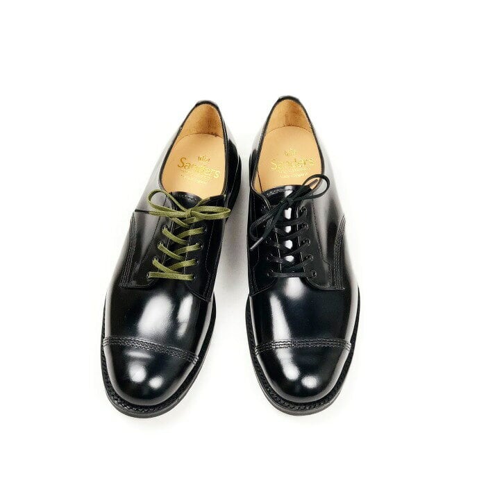 SANDERS / Military Derby Shoe Black (サンダース ミリタリーダービー ...