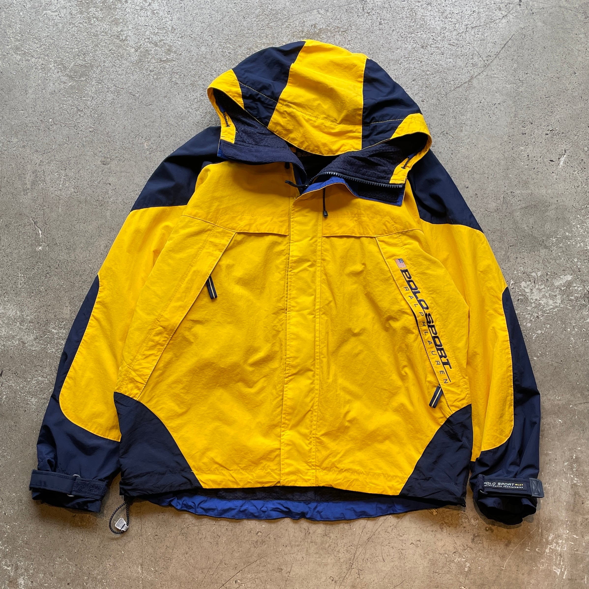 90s POLO SPORT ナイロン マウンテン ジャケット L ビッグサイズ