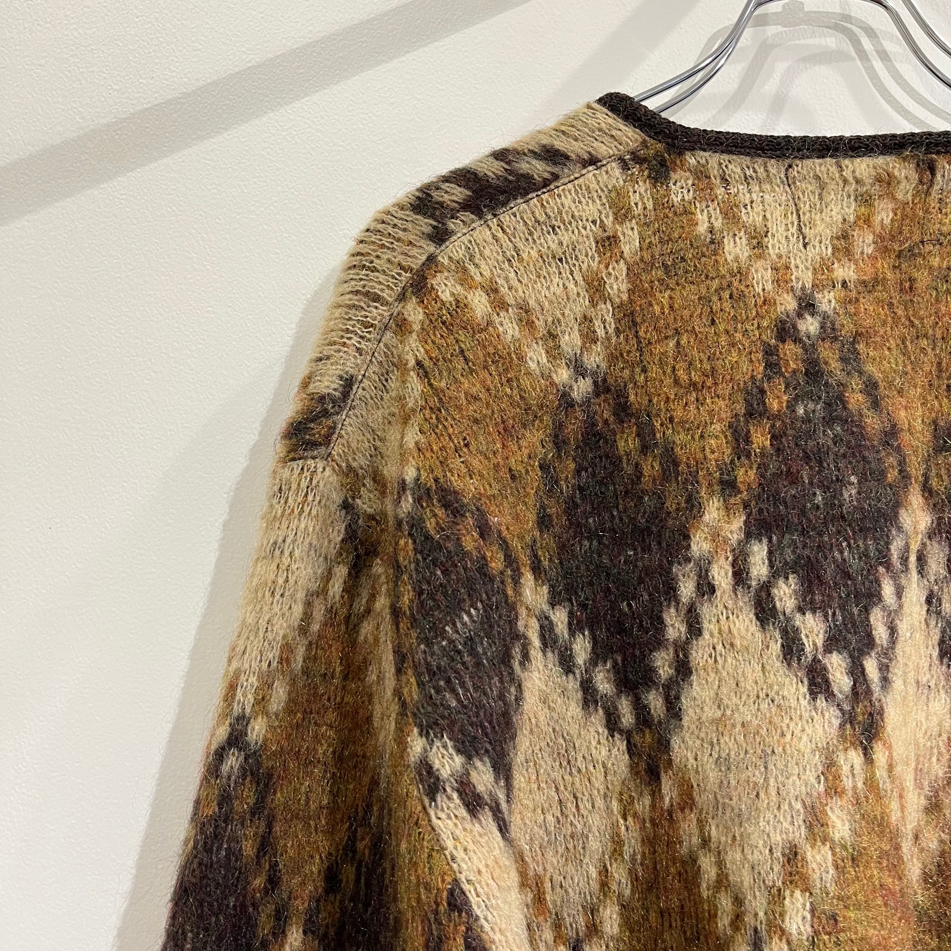 60s Puritan Mohair Cardigan 60年代 ピューリタン モヘアカーディガン