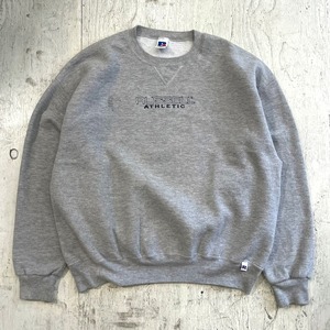 1990's Russell embroidery sweat #G660