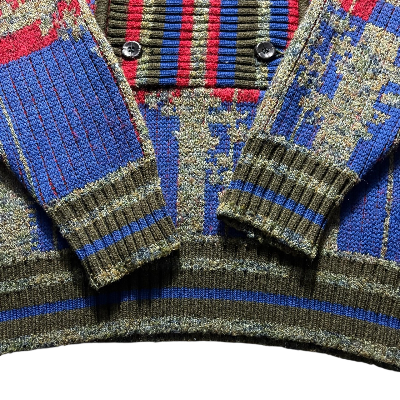 Made in W.GERMANY shawl collar sweater