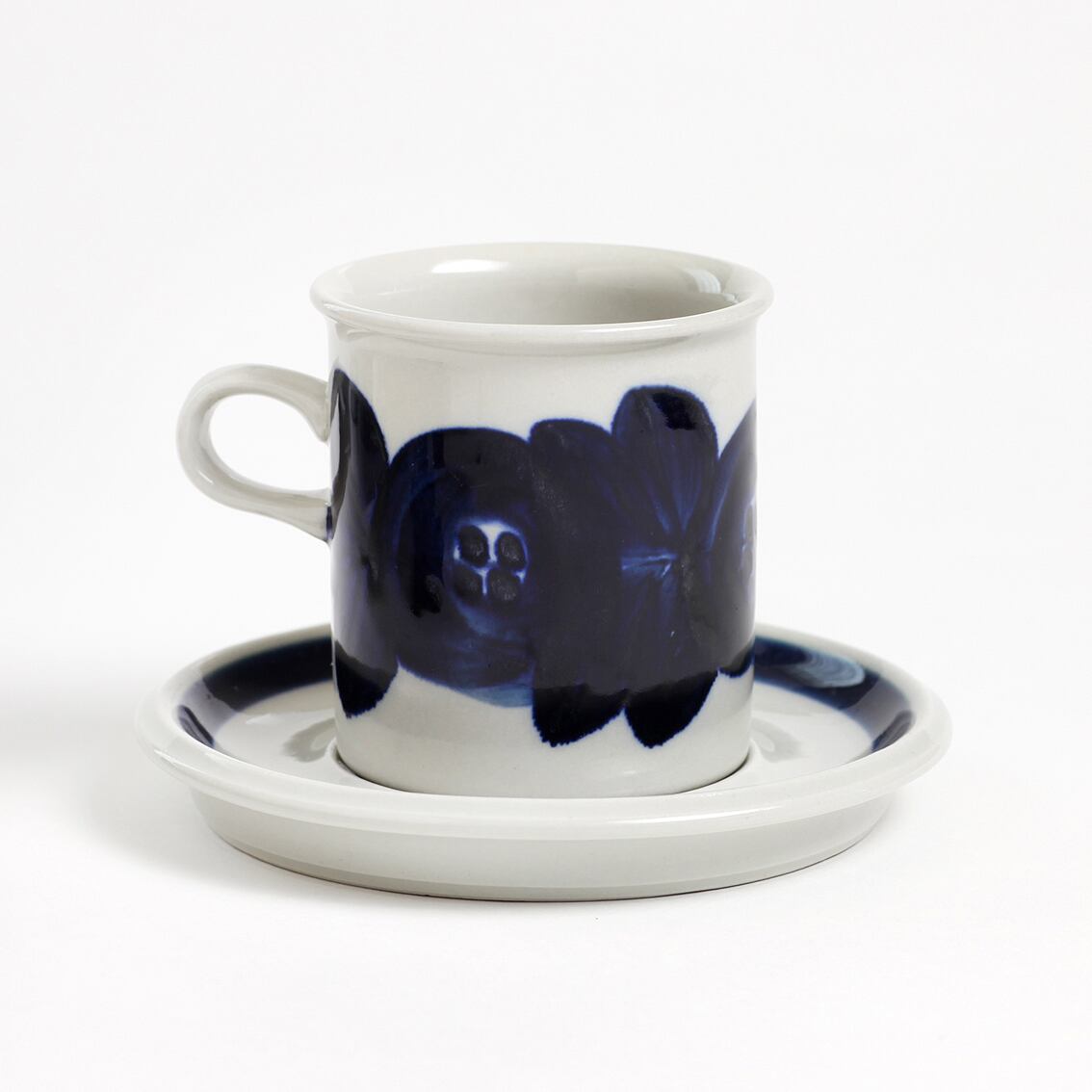 ARABIA アラビア Anemone アネモネ 70mm コーヒー カップ＆ソーサー 