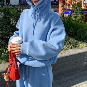 Relaxed Hoodie Top 2litr05813