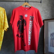 2006~2007 FC BAYERN MUNCHEN "SCHWEINSTEIGER" official player cotton-t