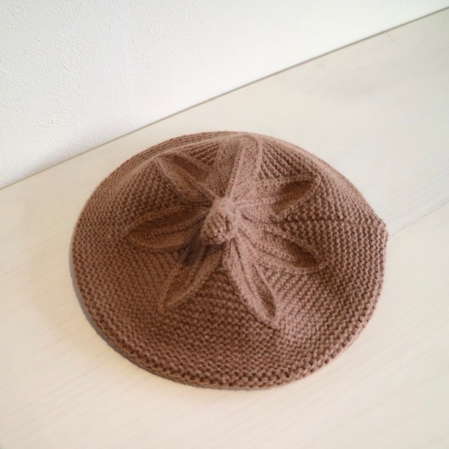【即納】フラワーベレー帽