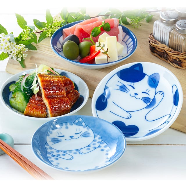 有田焼⁉️美濃焼⁉️ ◆可愛い大皿◆丸皿◆小皿３枚セット