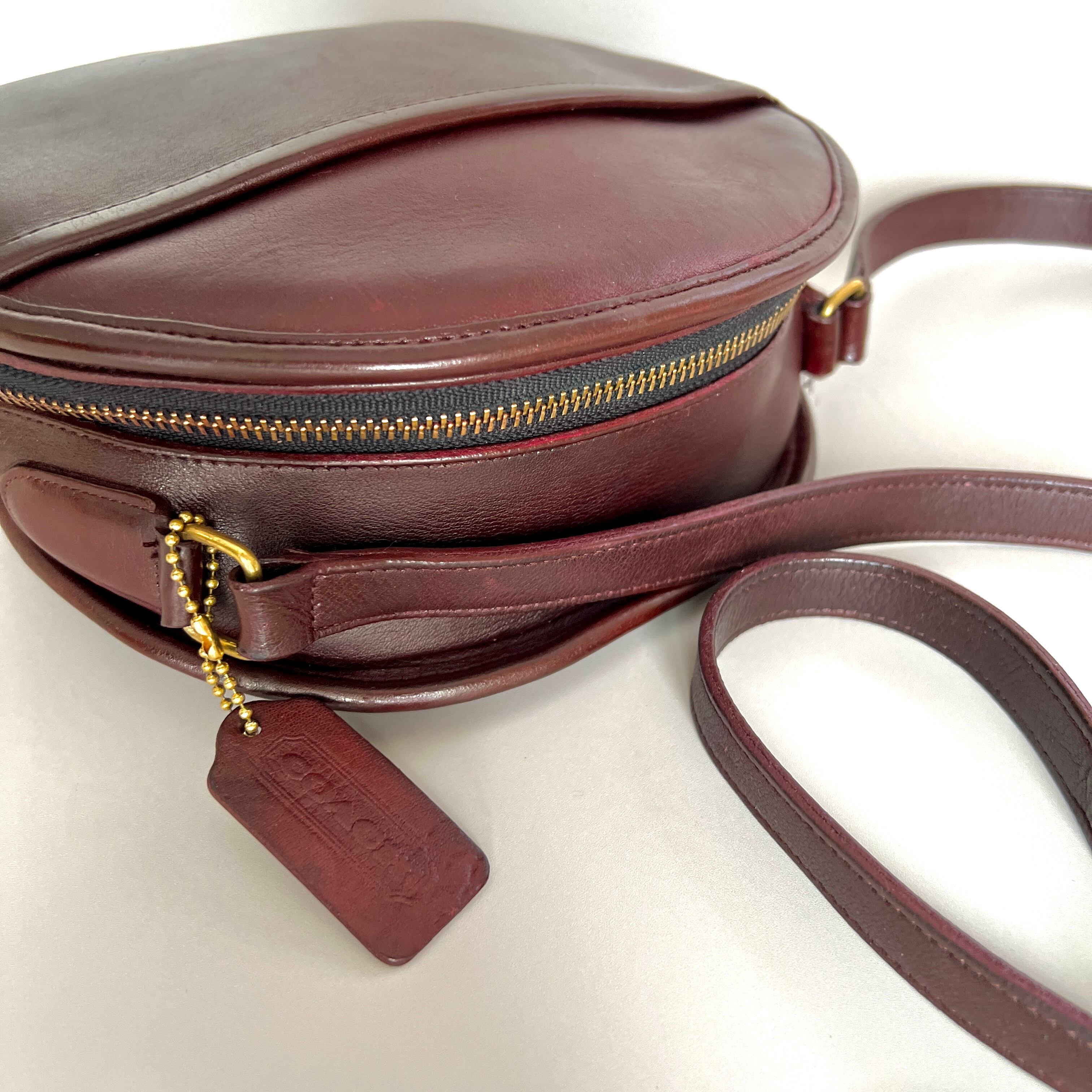 Vintage Coach №9901 CHESTER BAG 1986-1994 Wine [Red] | ONE VINTAGE