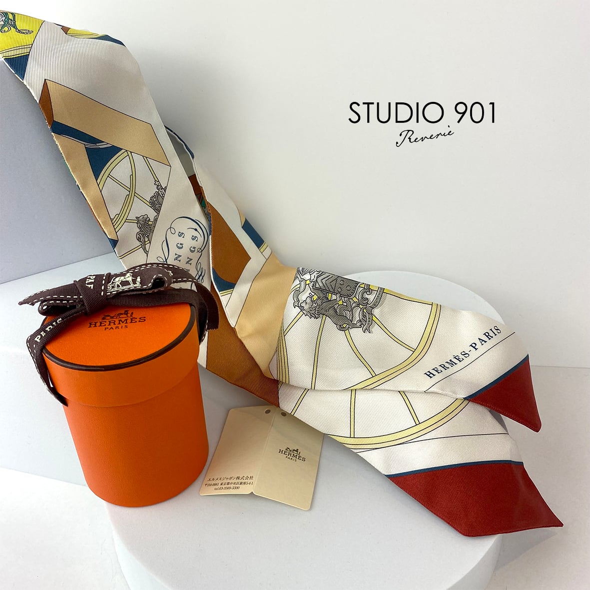 HERMES スカーフ カレ45 520416 | STUDIO901 Reverie