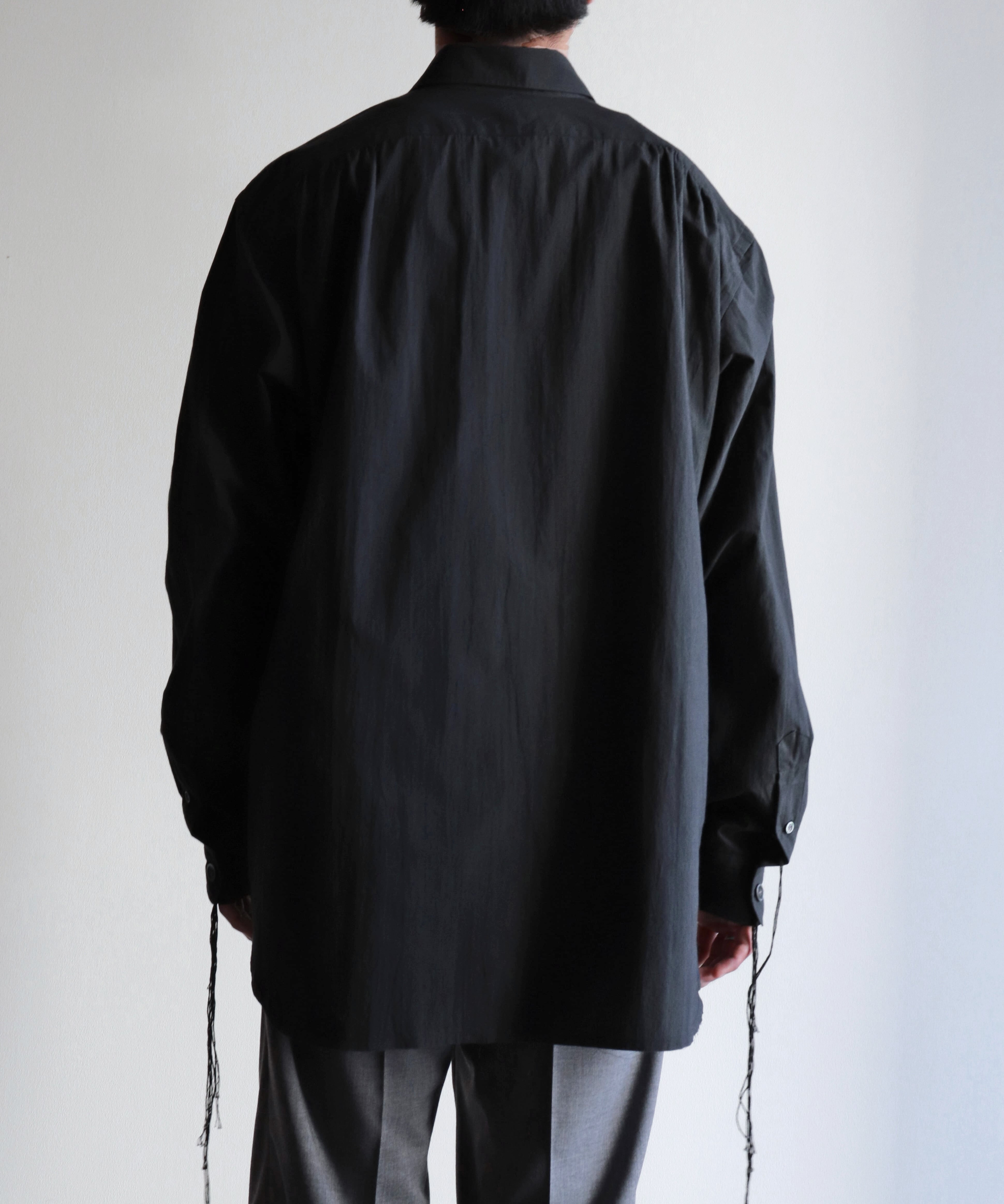 Midorikawa / MID25AW-SH06A BASIC SHIRT (BLACK) | AfterSchool