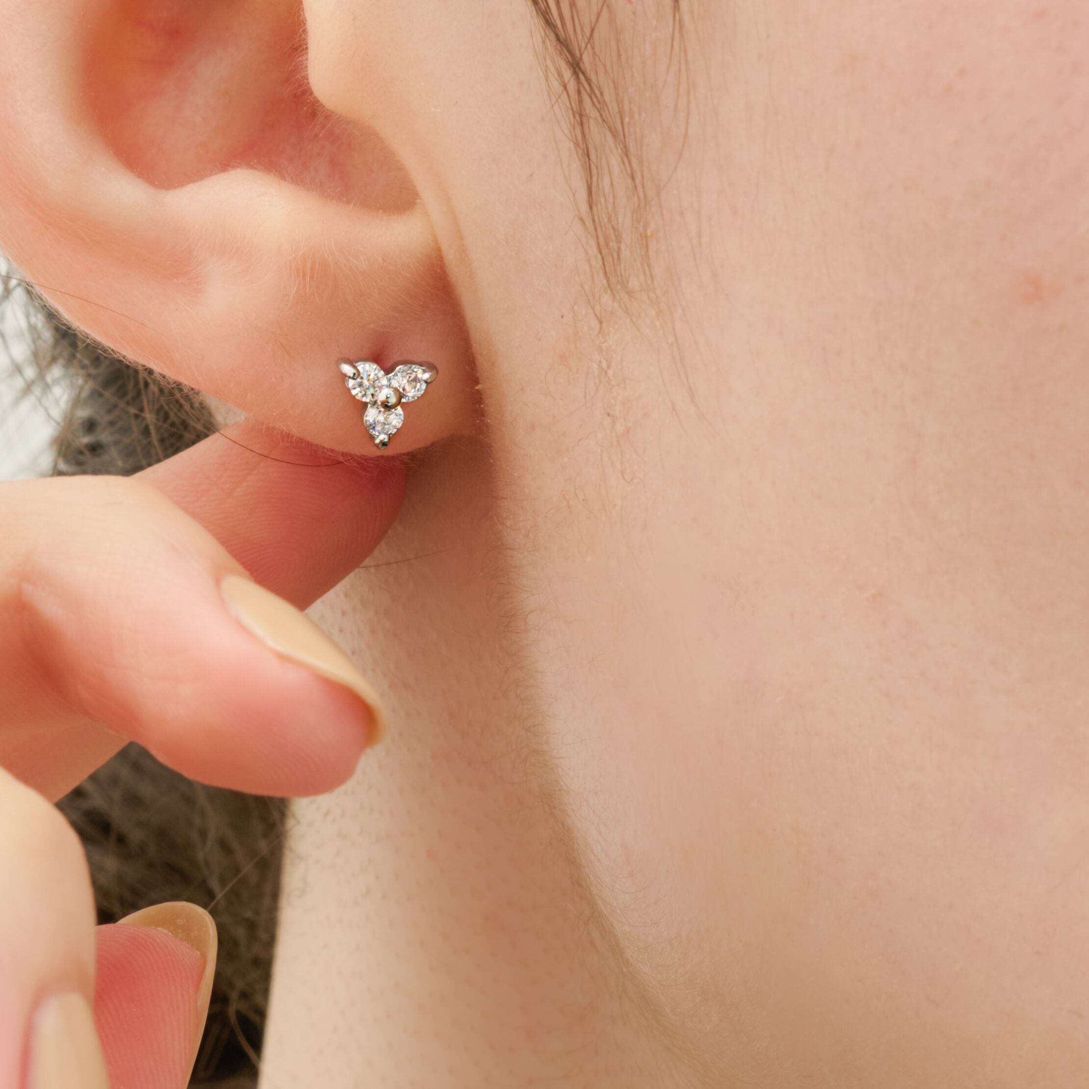 ミニサイズ】stainless blossom pierce SP418 | RIN. accessory