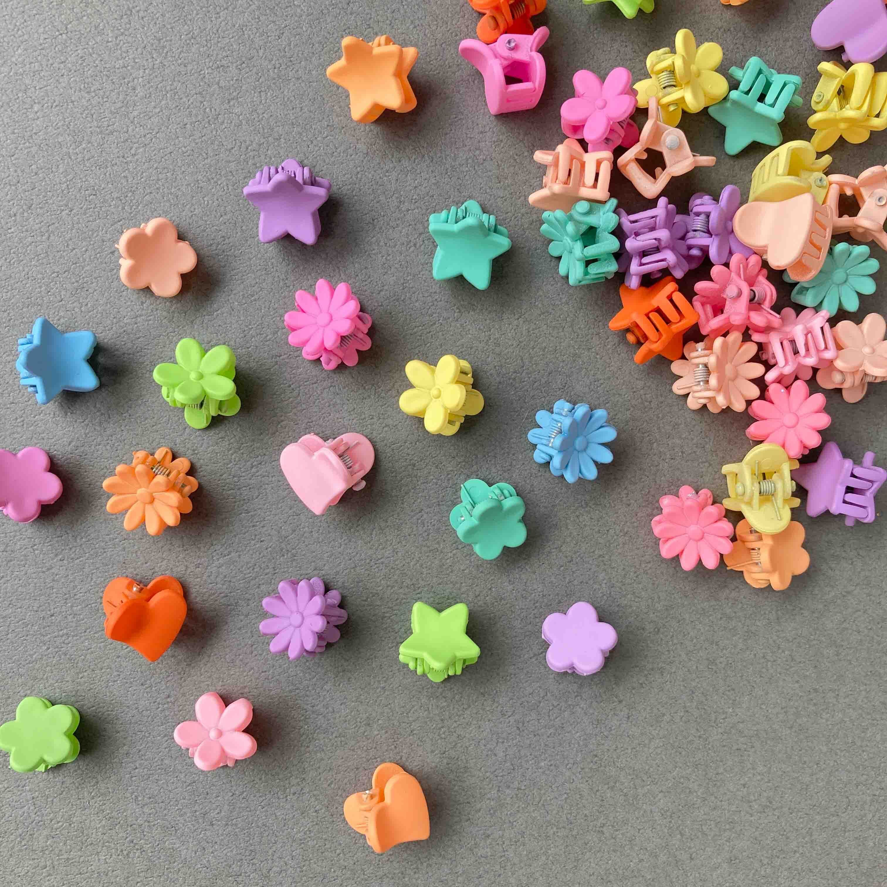 再入荷〉カラフルクリップ（6p） | Dua-アクセサリーパーツショップ
