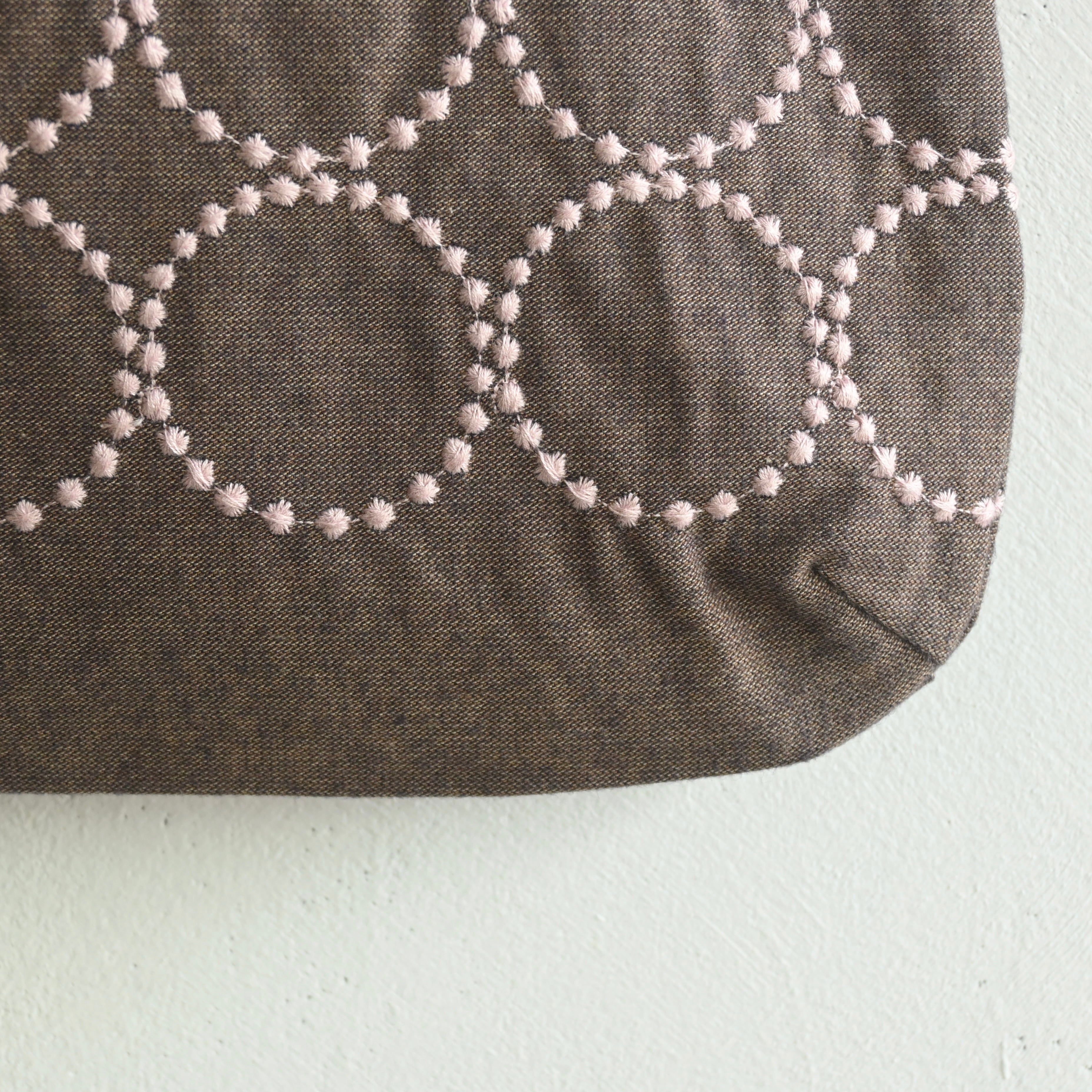 mina perhonen 2024AW》tambourine レッスンバッグ / brown | cirkel mote