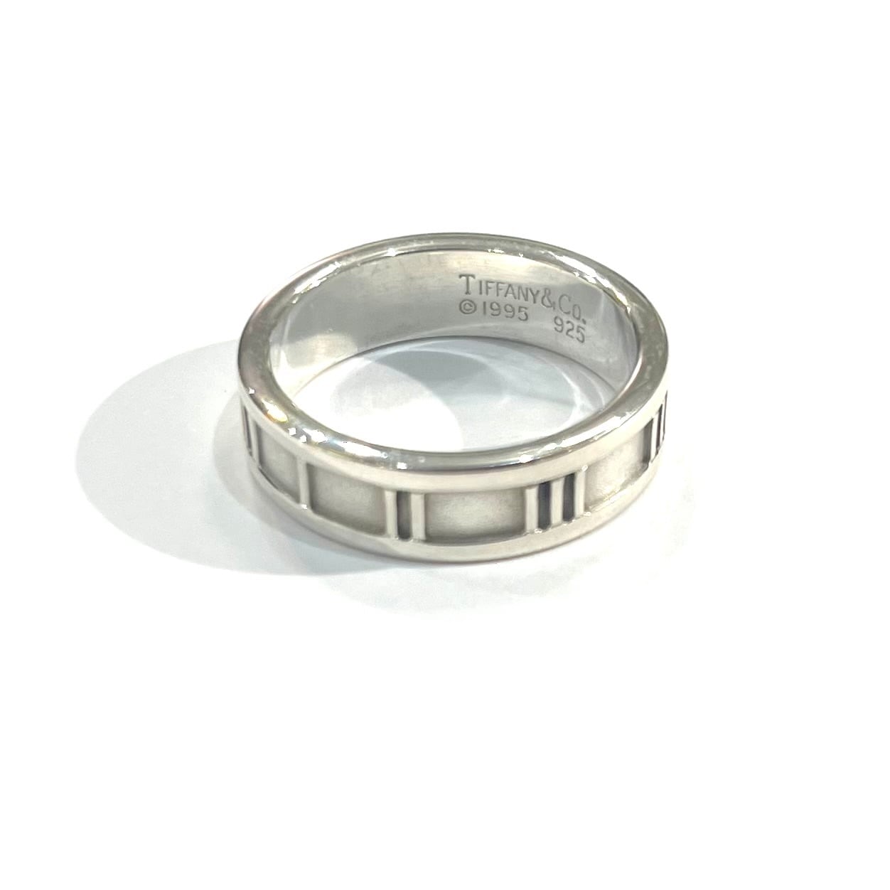 TIFFANY&CO】【17号】2582 時を纏う シルバー925号アトラスリング指輪