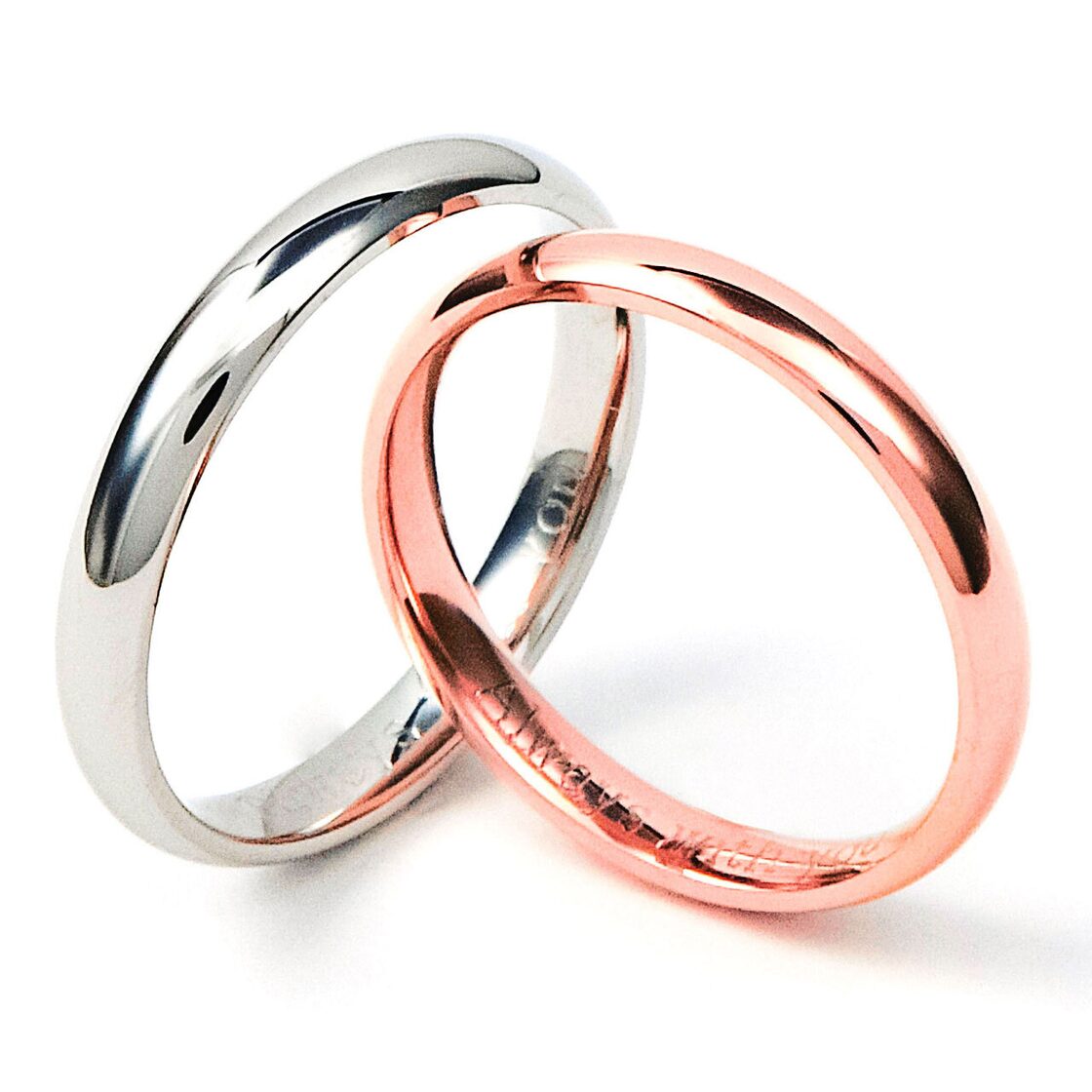 刻印無料 】 ペアリング カップル 結婚指輪 婚約指輪 チタン製  