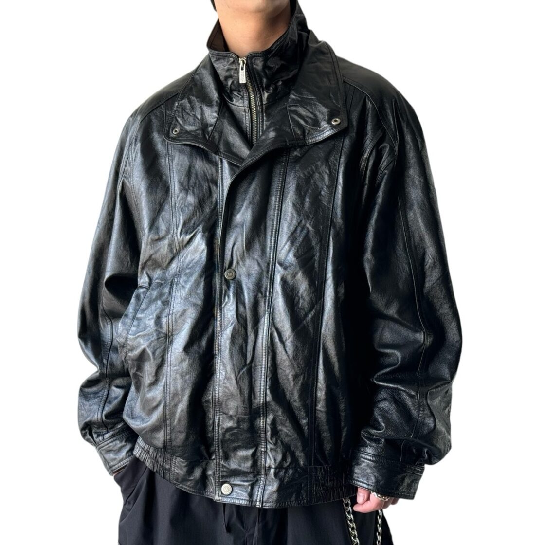 ♾️WILSONS LEATHER♾️ Docking layered design leather jacket 