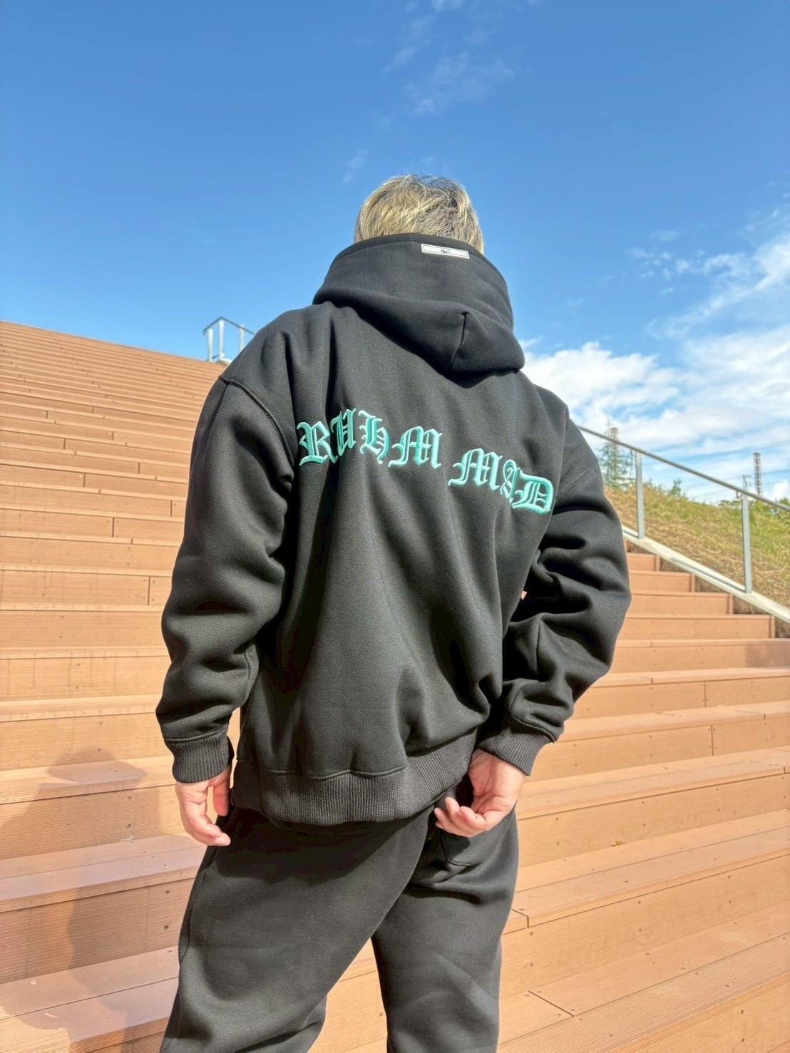 Ruhmリフレクター3D刺繍ロゴセットアップ | Ruhm