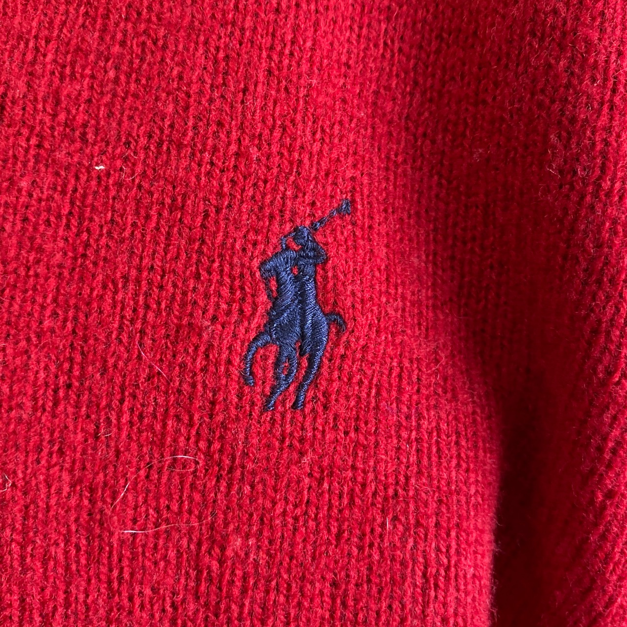 Polo by Ralph Lauren オールドラルフローレン Vネック ウールニット 