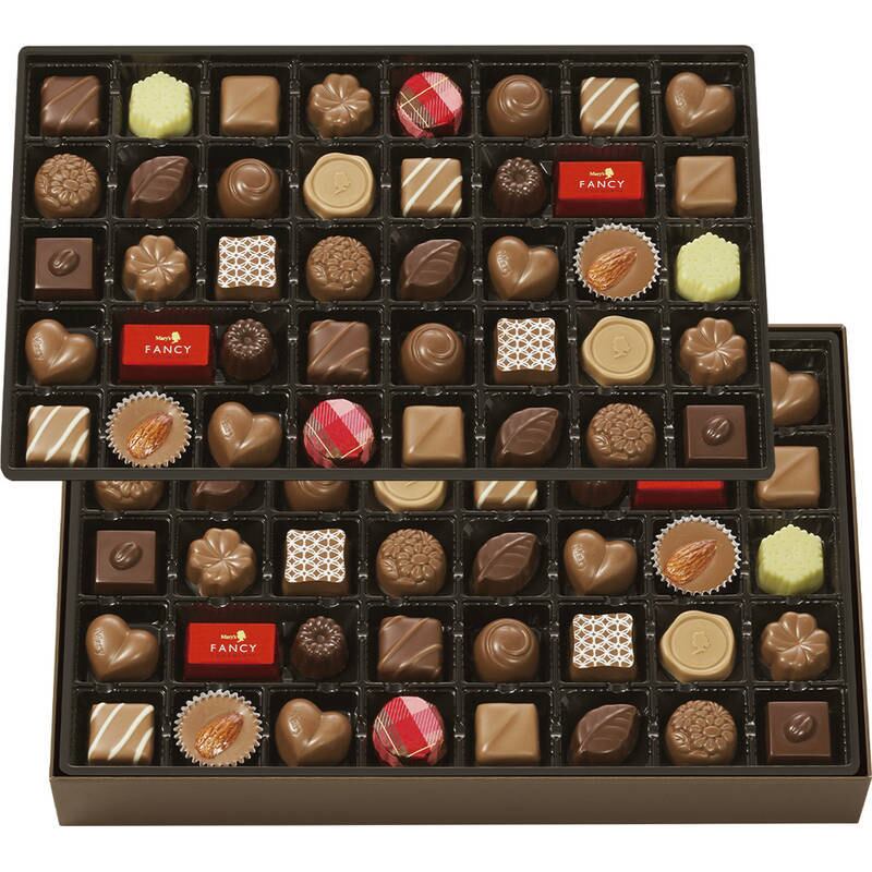 季節限定 10月～4月）メリーチョコレート ファンシーチョコレート80個