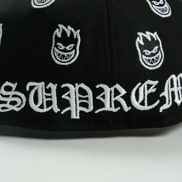 Size【7 1/2(L)】 SUPREME シュプリーム ×Spitfire 26SS New Era Black