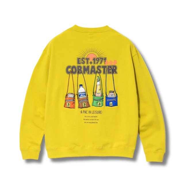 COBMASTER can coozie スウェット (mustard)