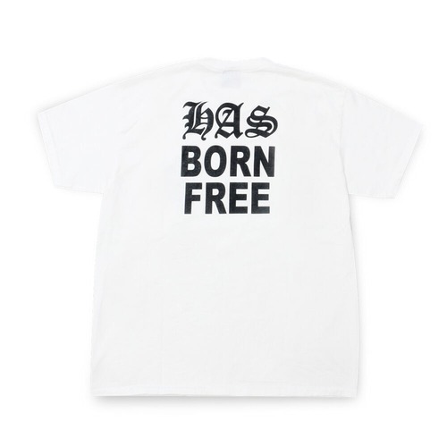 HIDEANDSEEK(ハイドアンドシーク) / HAS S/S TEE(WHITE)(HT-050523)(Tシャツ)