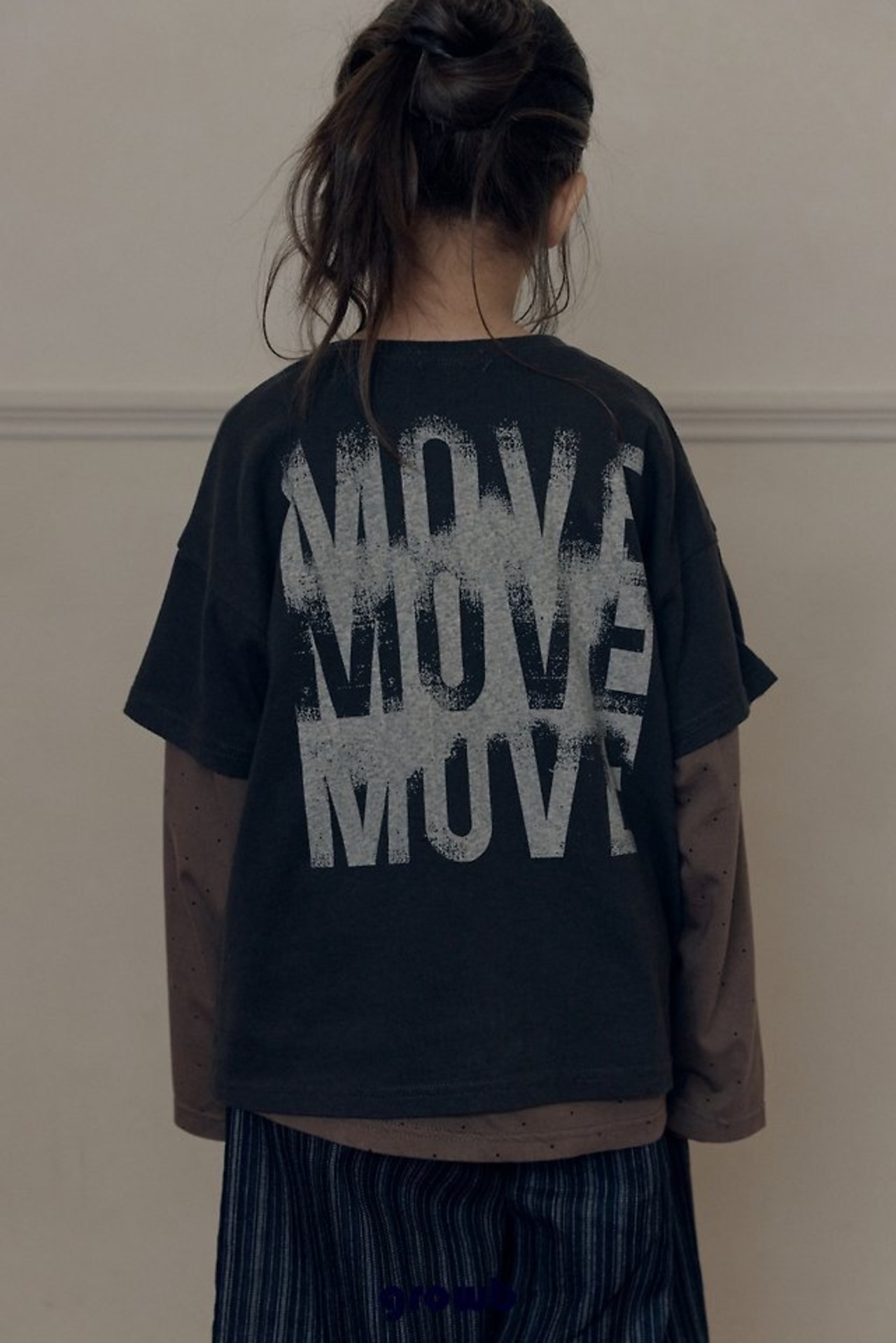 韓国子供服 / growb / ジャックリーン Tシャツ / 秋服 *XS~JM*