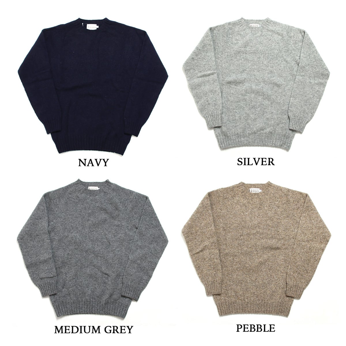 INVERALLAN インバーアラン Authentic Shetland Sweater