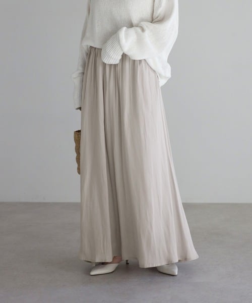 エアリータッチフレアスカート