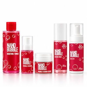 大人気REVI NANO BUBBLEシリーズ|スキンケア5品セット
