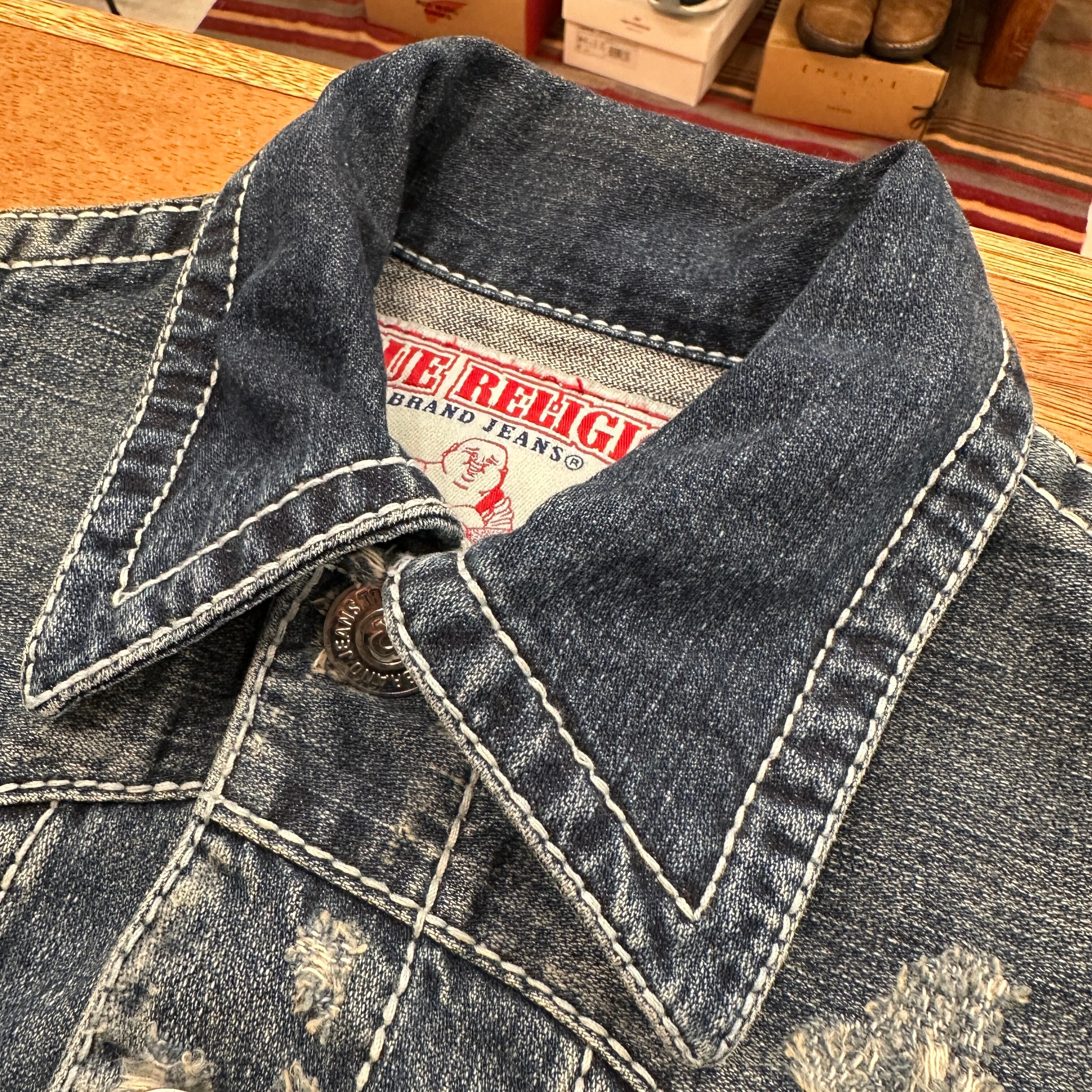 TRUE RELIGION JIMMY BIG T DENIM JACKET S ⑧ | safarionline