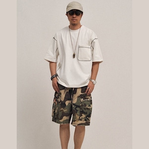 ヴィンテージステッチ・ポケットTee A2164