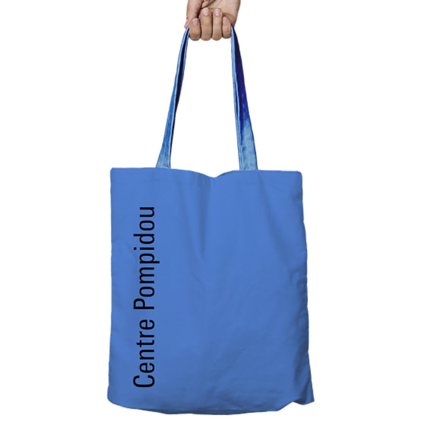 【現地完売品】フランス/ポンピドゥーセンター(美術館)のトートバッグ レッド