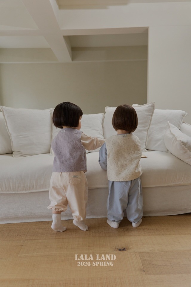 予約⌇﻿LaLa land / (bebe) Stitch jogger pants