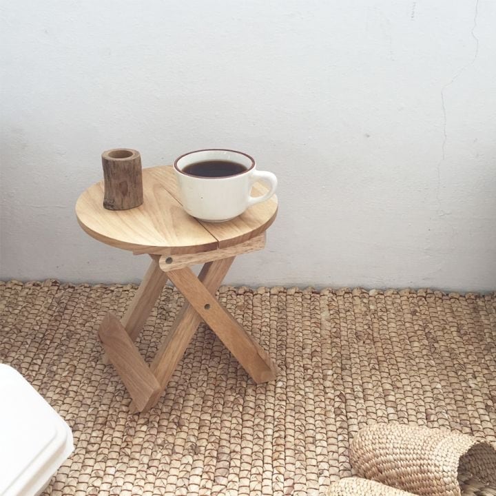 韓国ミニテーブル　サイドテーブル mini picnic tea table 2types / ミニ ピクニック ティーテーブル