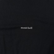 monbell モンベル ロゴプリント 半袖Tシャツ L/ブラック/インナー/アウトドア