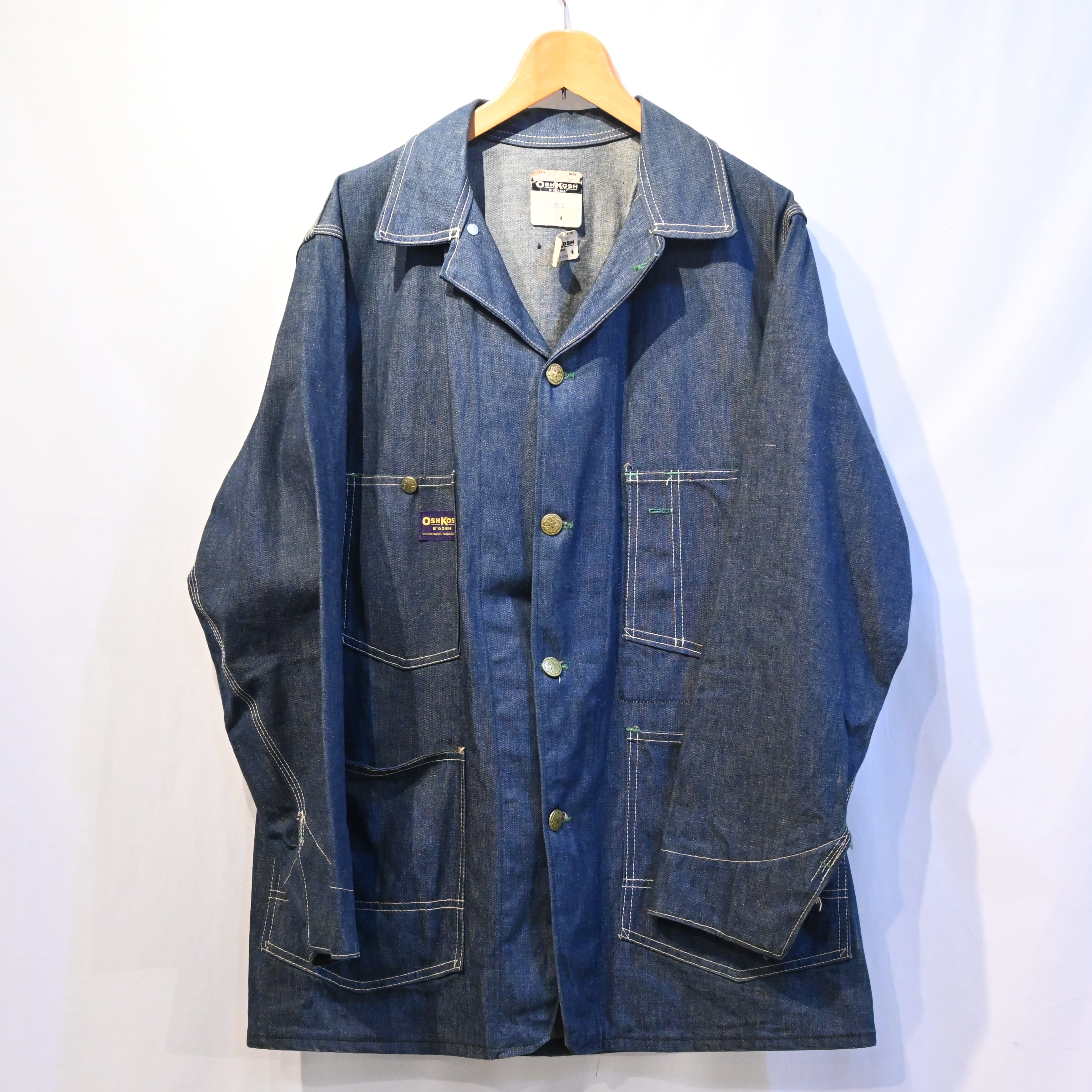 60s デッドストック Oshkosh オシュコシュ カバーオール ビンテージ ...