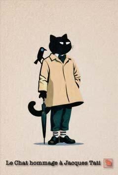 George Bayer "Le Chat Homage to Jacques Tati" 3/3