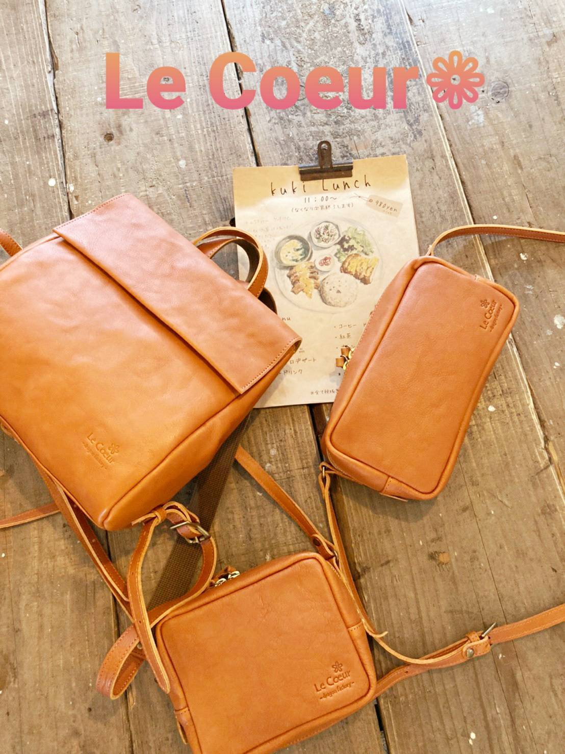 かばん屋さんのミニポシェット 本革 かわいい カジュアル （ネイビー