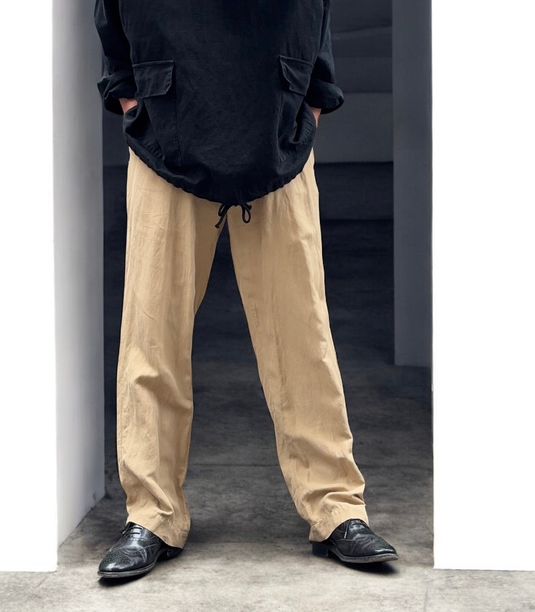 Polo by Ralph Lauren” Silk × Linen Slacks | FRISKY 古着屋 中目黒