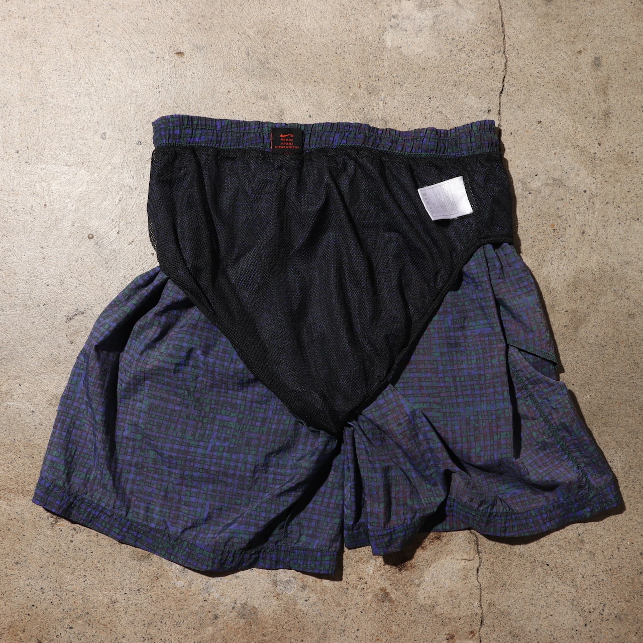 極美品 L ACG 総柄 ナイロンスイムショーツ NIKE ナイキ バギーズ