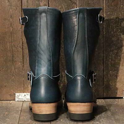BILTBUCK】Lot.444SP Indigo Horsebutt Engineer Boots 【Attractions